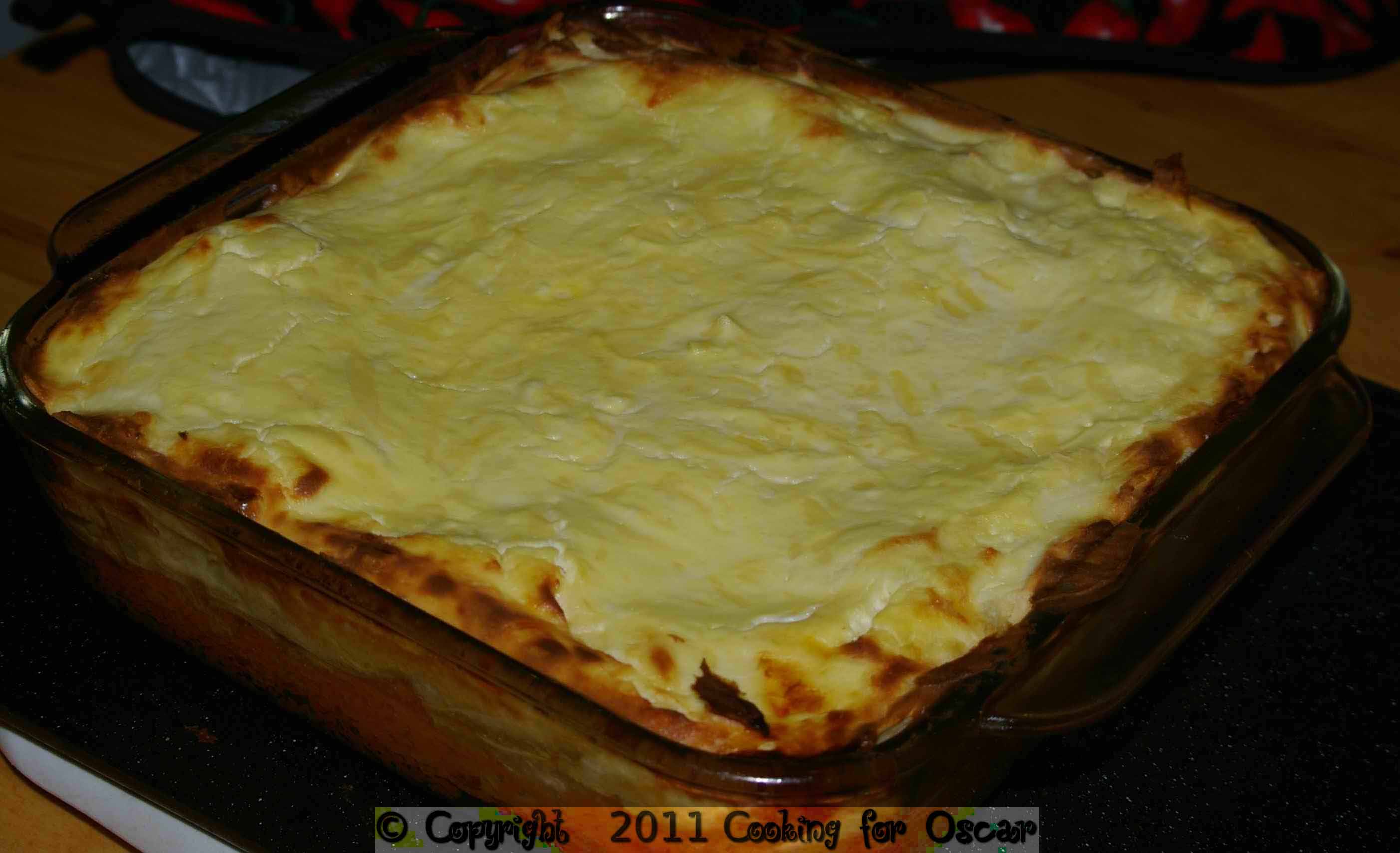 Chicken and Sweet Potato Lasagna