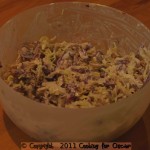 Apple and Sour Cream Coleslaw