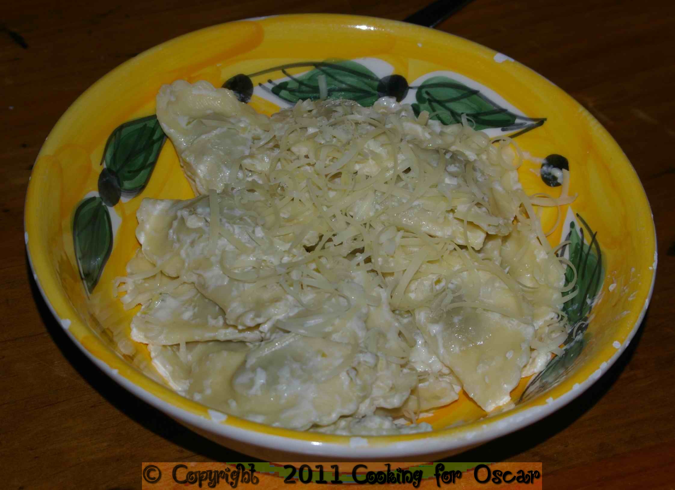 Fresh Stuffed Pastas and Creamy Garlic Sauce