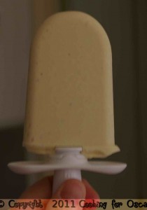 Banana Ice Cream Pops
