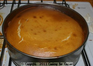 Making Chocolate Cashew Butter Cheesecake
