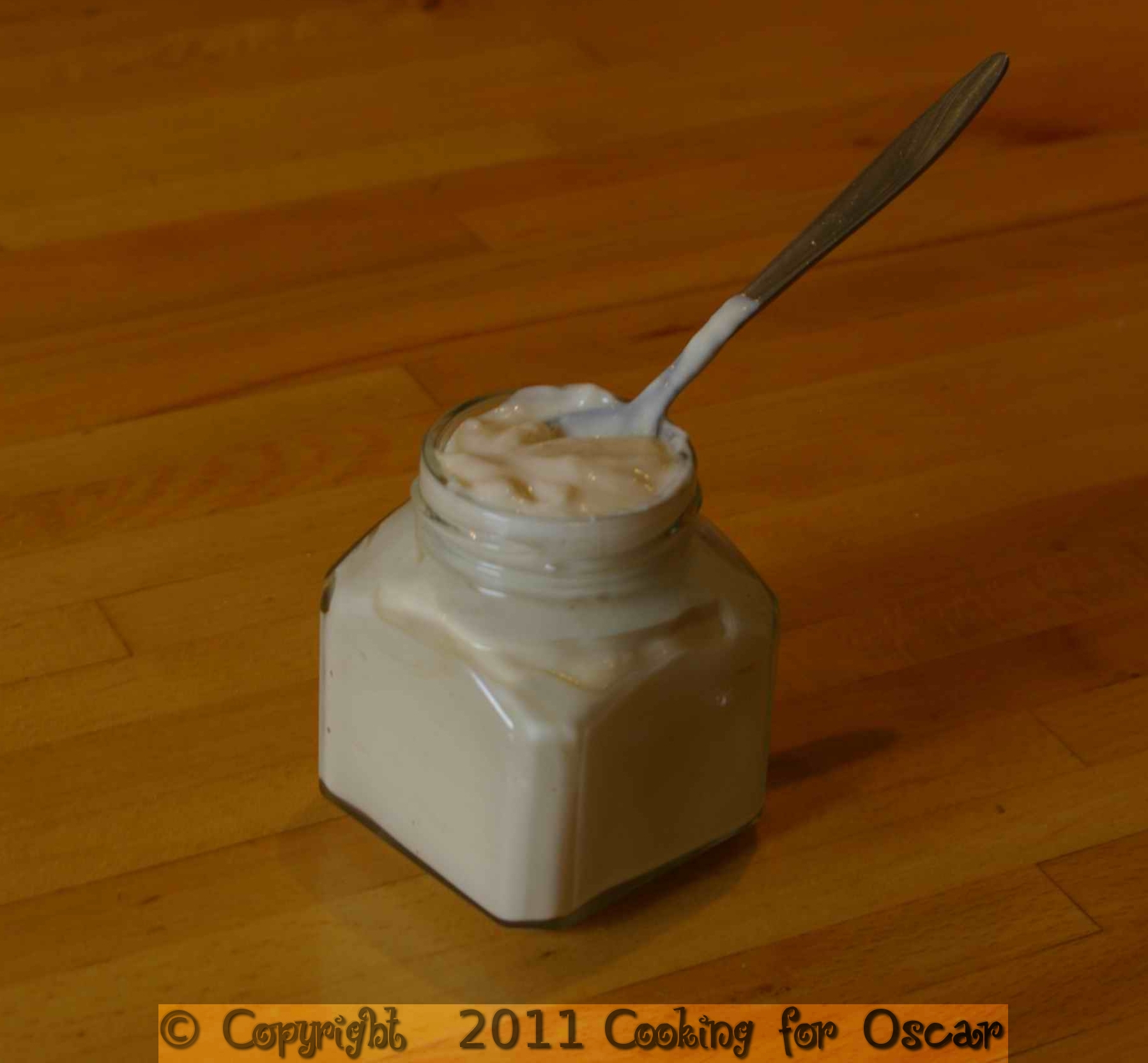 Eggfree Mayonnaise Cooking for Oscar