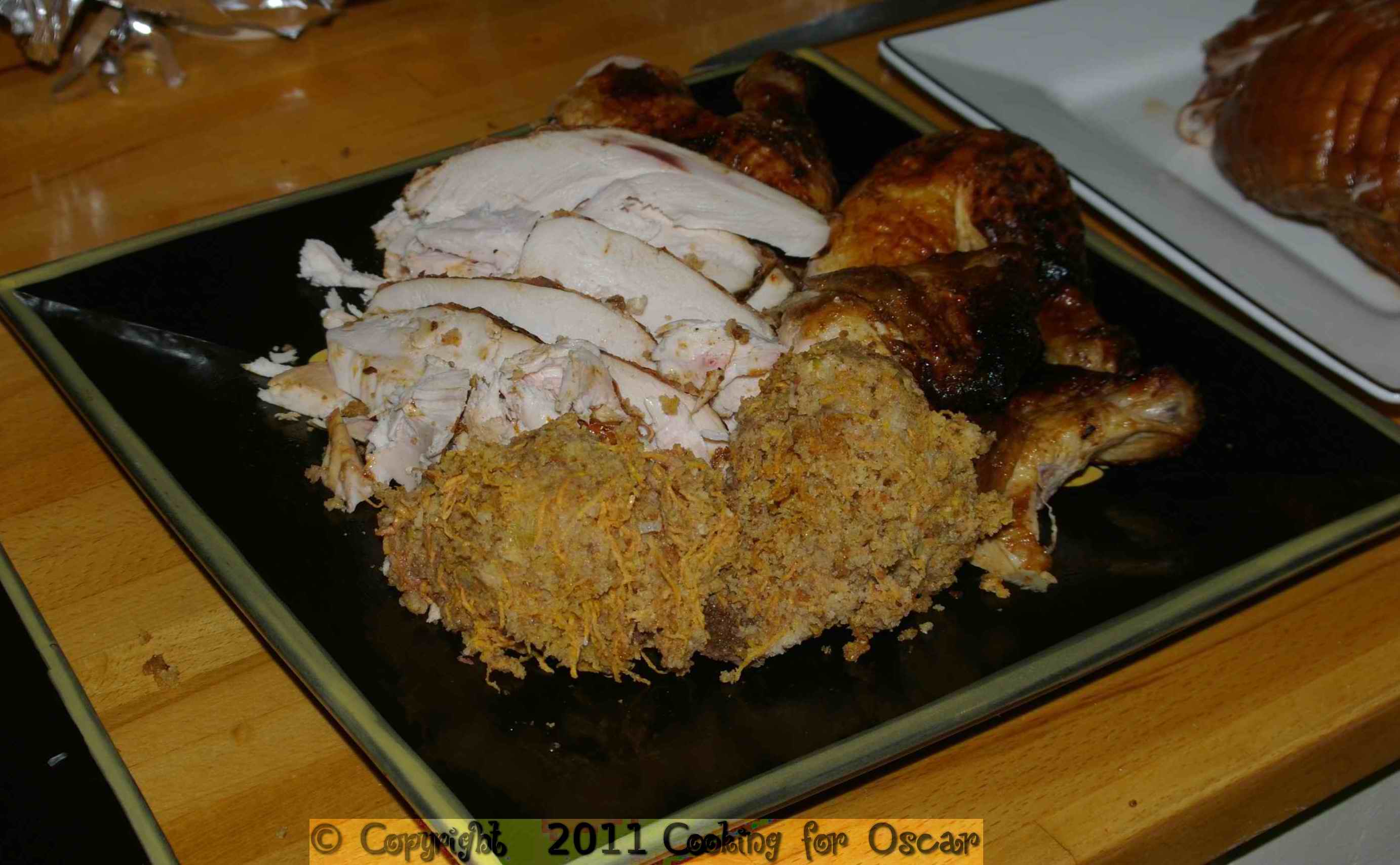 Roast Chicken with Stuffing