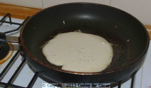 Cooking Buckwheat Pancakes