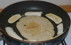 Cooking Buckwheat Pancakes and Banana