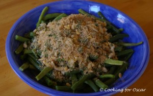 Green Bean Salad with Egg Topping
