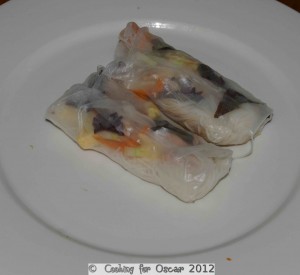 Fresh Rice Paper Rolls