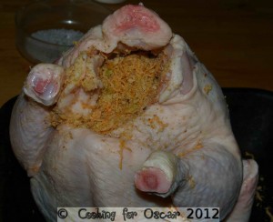 Preparing a Roast Chicken