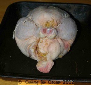 Preparing a Roast Chicken
