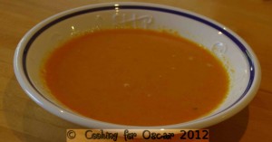 Creamy Carrot and Red Lentil Soup