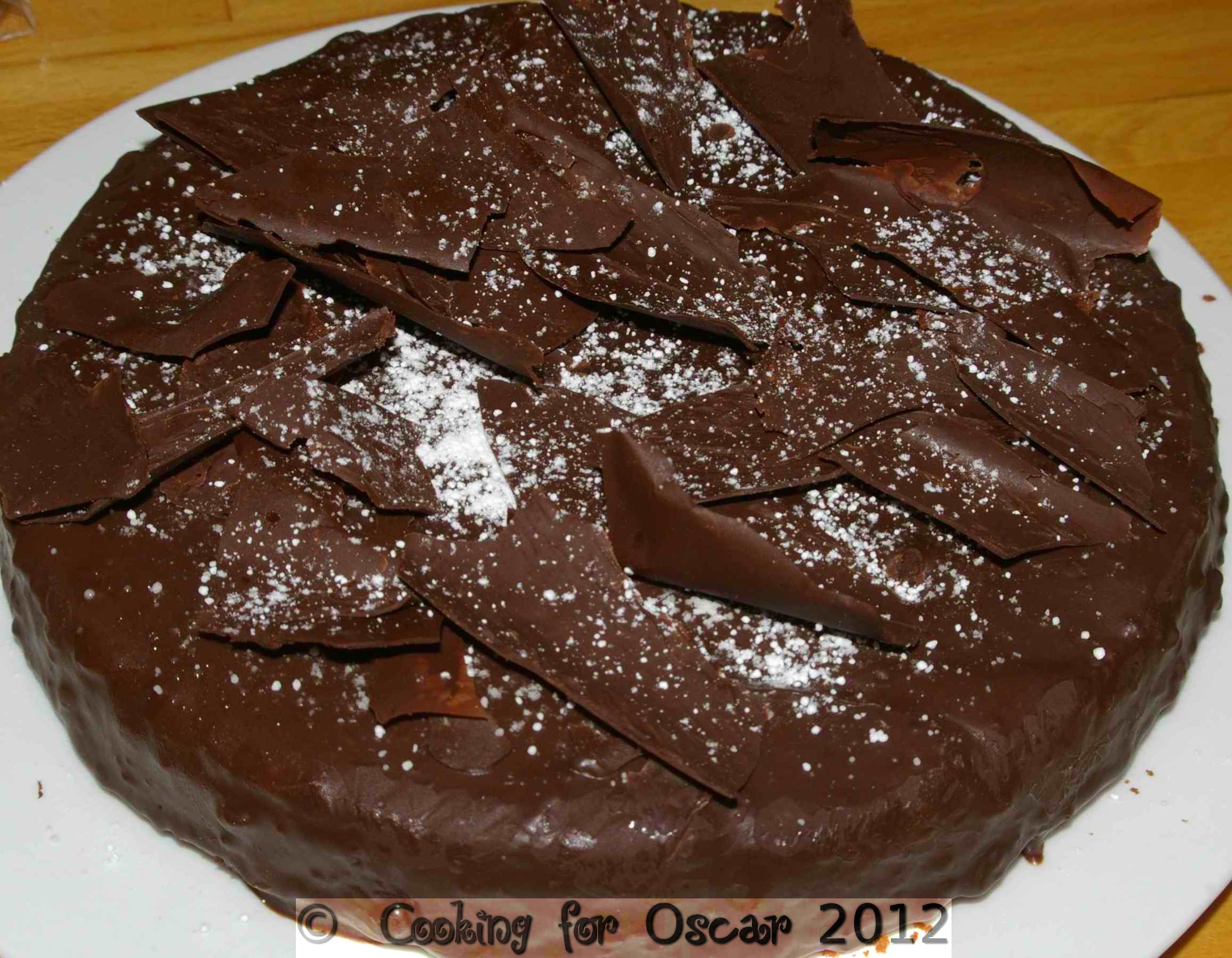 Banana Cashew Chocolate Cake (Chocolate Cake Supreme)