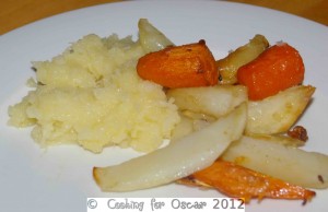 Pear and Parsnip Mash