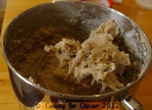 Making the dough for Scalded Rye Bread