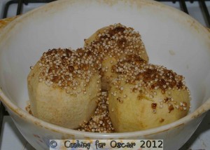 Baked Apples with Quinoa