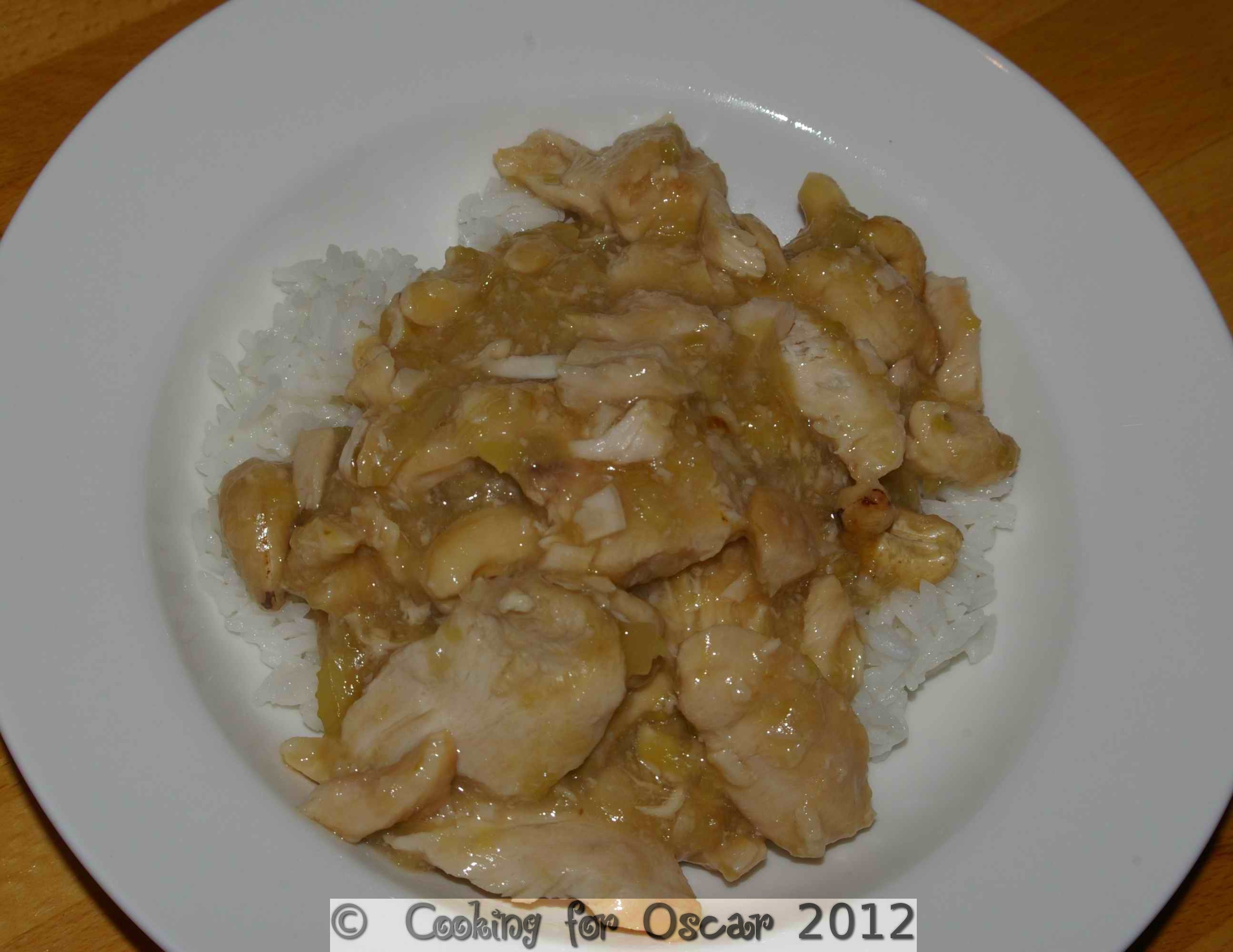 Lemon chicken with no lemon