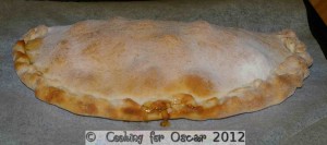 Caramelised Pear Calzone