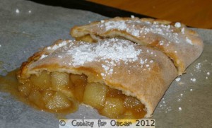 Caramelised Pear Calzone