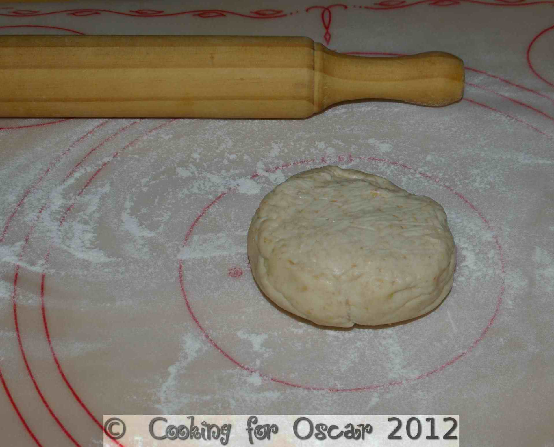 Pizza Dough Cooking for Oscar
