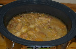 Potato, Swede and Sausage Stew