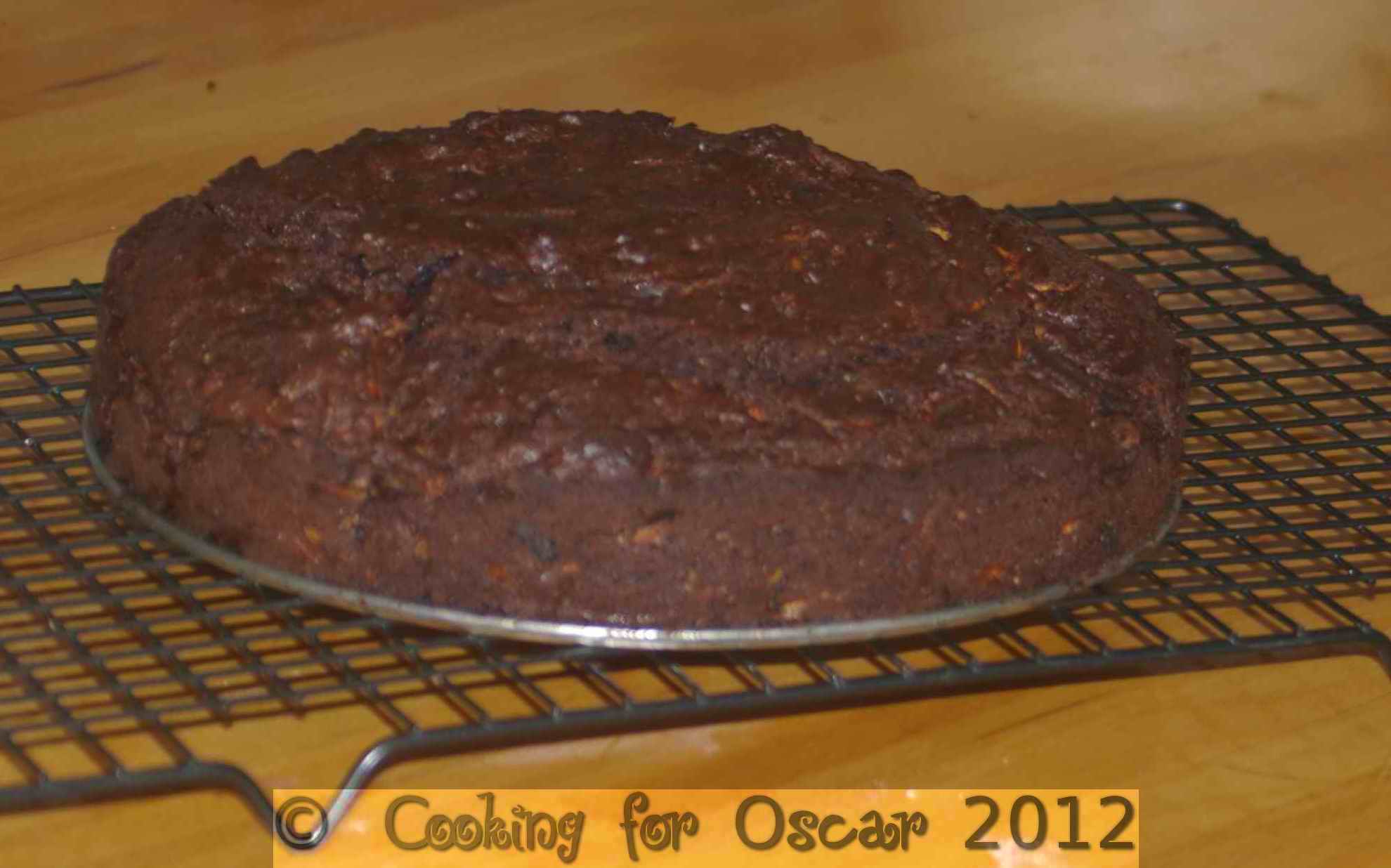 Chocolate / Carob Zucchini Cake Cooking for Oscar