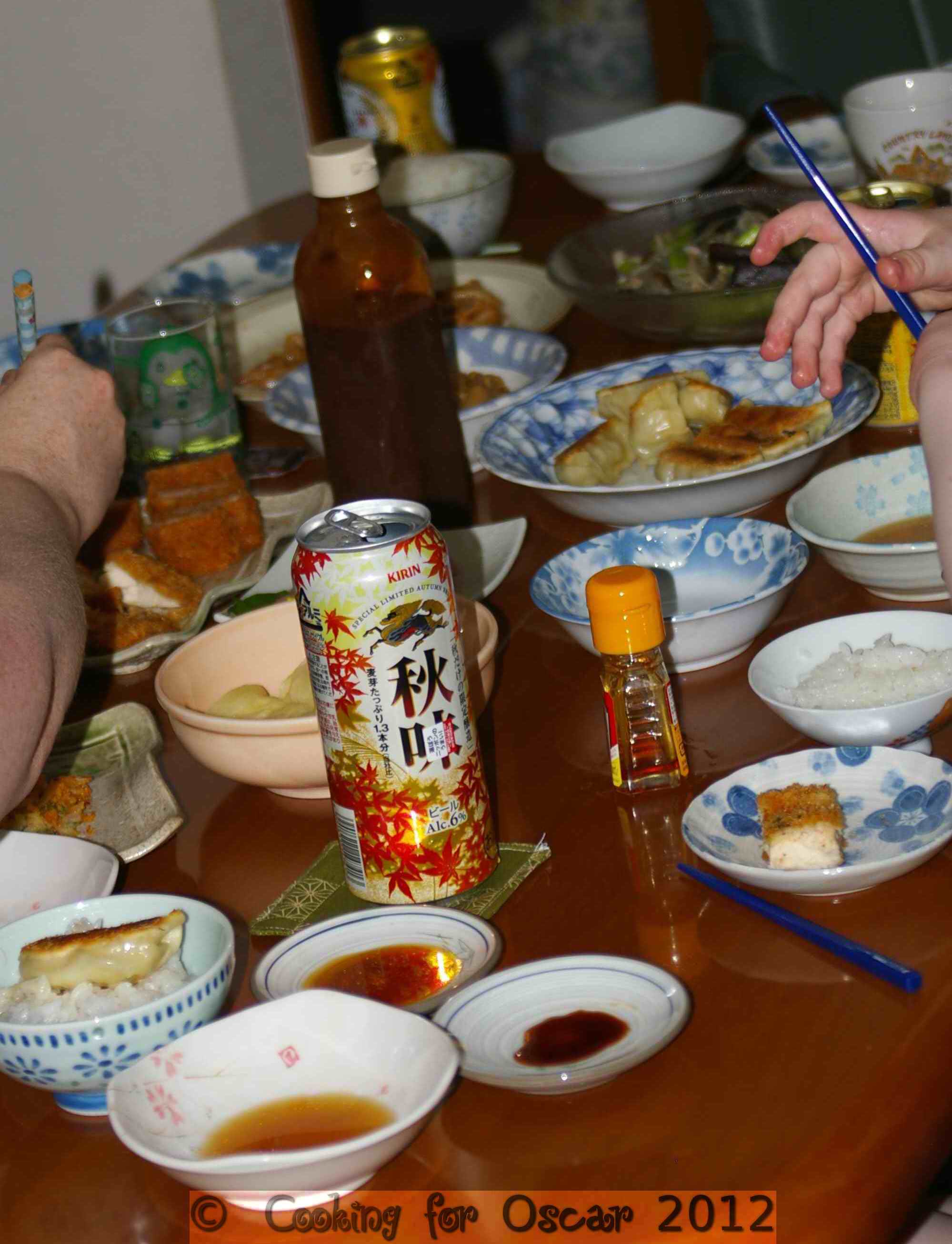 Japan - a home style feast