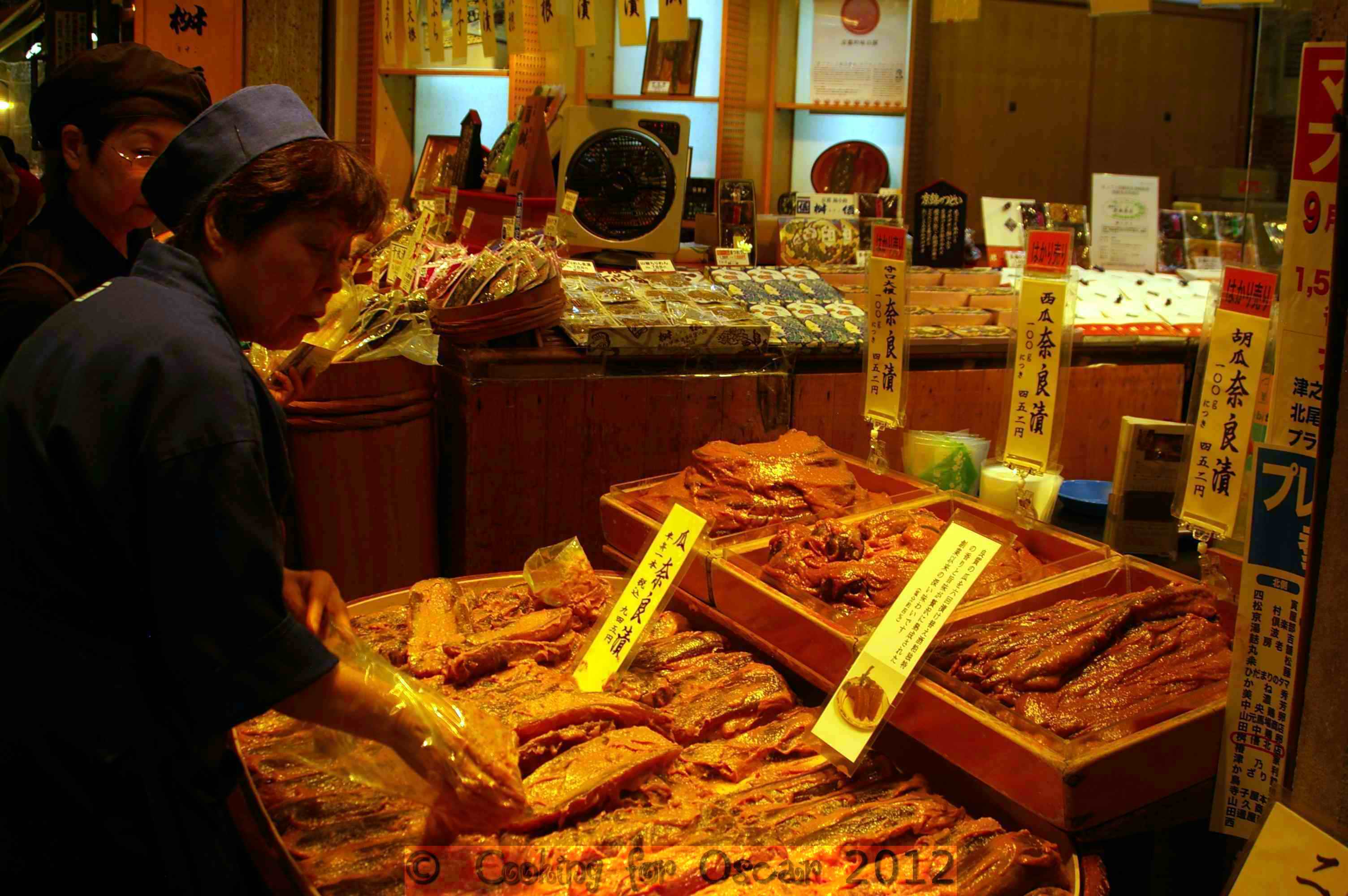 Japanese Market in Kyoto - Seafood
