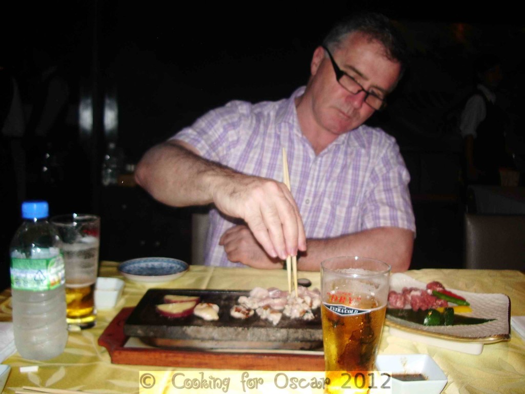 Travelling to Japan – Cooking for Oscar