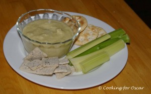 Split Pea and Spring Onion Dip