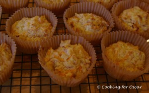 Ham, Carrot and Zucchini Muffins