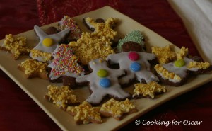Decorated Christmas Biscuits 