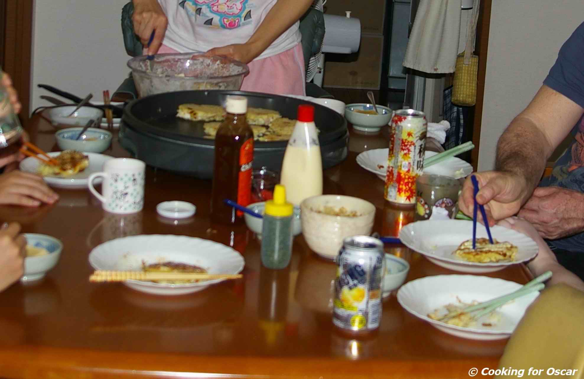 Japanese Home Cooking Okonomiyaki