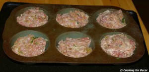 Making Loaded Mini Meatloaves