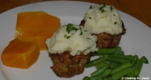 Loaded Mini Meat Loaves