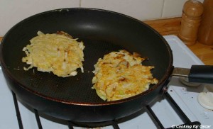 Cooking Okonomiyaki