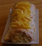 Tropical Pavlova Roll 