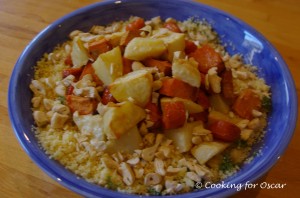 Cous Cous and Roasted Vegetable Salad