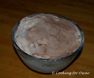 Making an Ice Cream Bombe