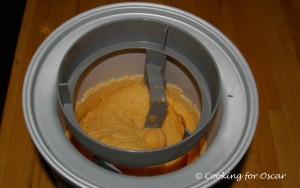 Making Sweet Potato Ice Cream