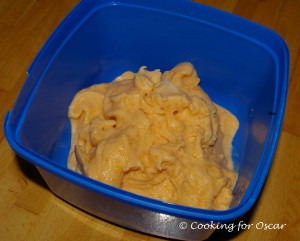 Making Sweet Potato Ice Cream