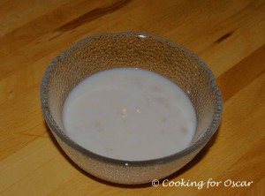 Apple Barley Pudding