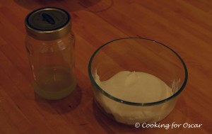 Greek Yogurt (strained from natural yogurt)