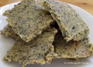 Chewy Gluten-free Crackers