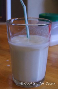 Nashi and Coconut Milkshake