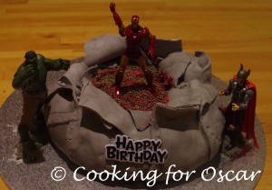 Avengers Cake