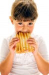 Girl Eating Sandwich