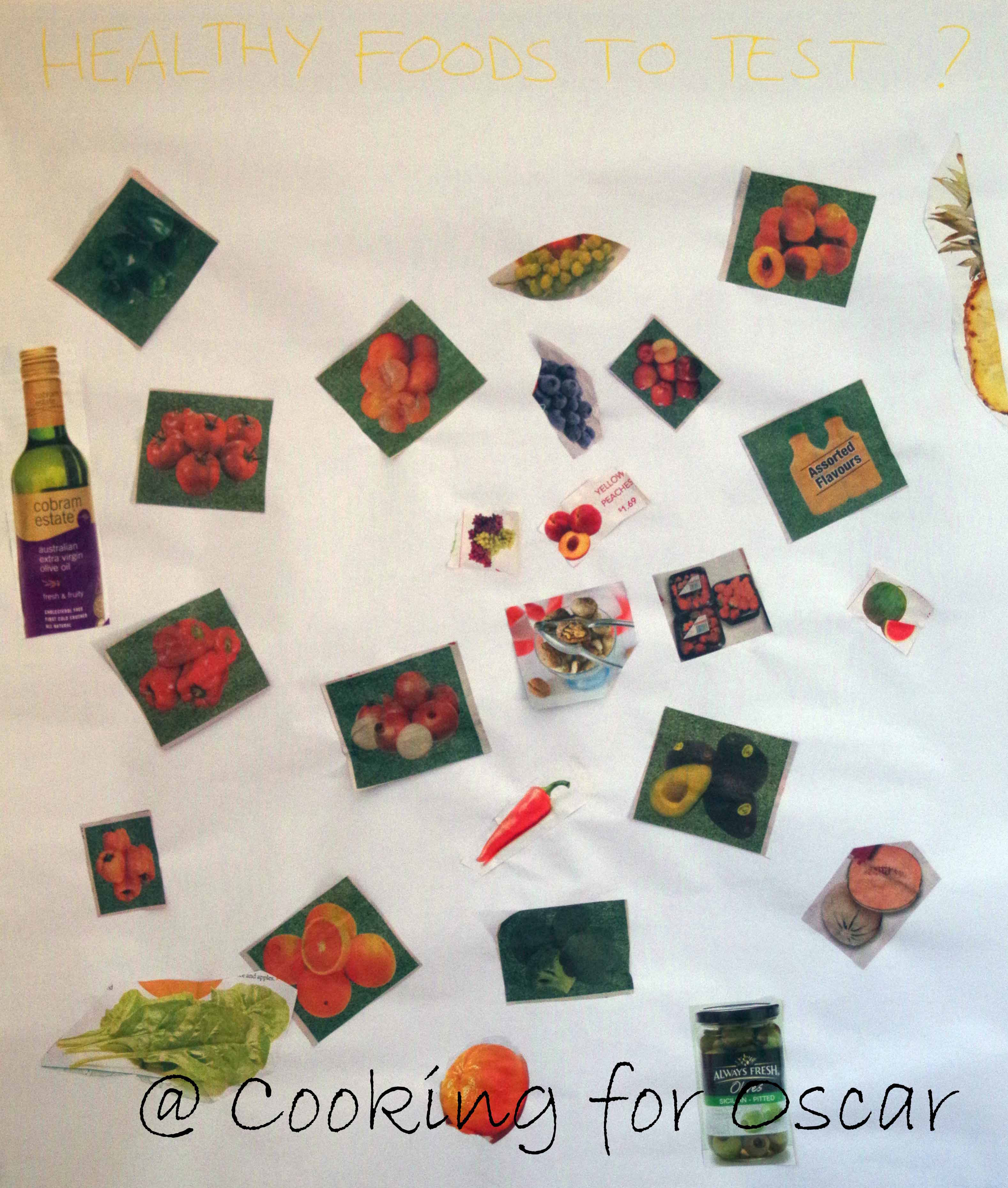 Healthy Foods to Test Poster