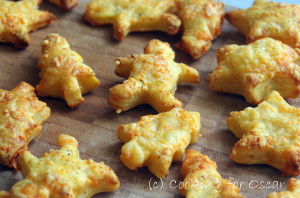 Savoury Christmas Cheese Puffs