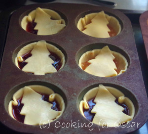 Making Christmas Jam Tarts