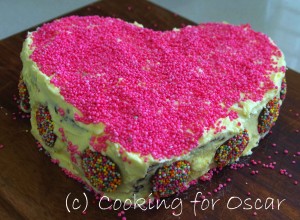 Love Heart Cake