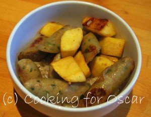 Apple Sausage Saute